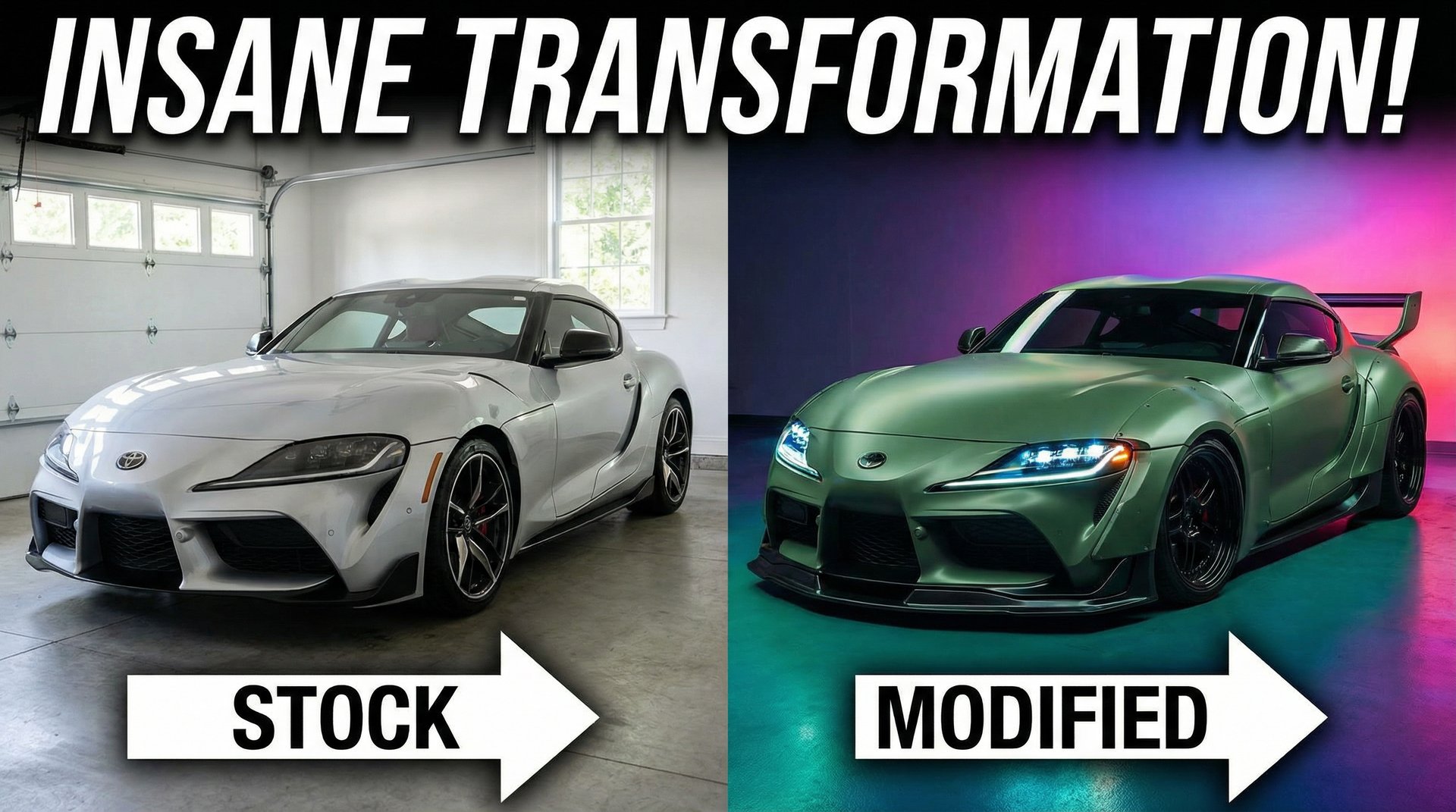 蘑菇视频改装前后对比视频